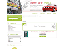 Tablet Screenshot of motorbookworld.com